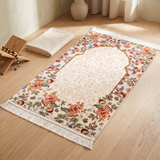 Velmora | Padded Prayer Mat Premium Velvety-Soft Fabric – Elegant Printed Design 110 × 64 cm — lifestyle