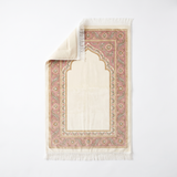 Velmora | Padded Prayer Mat Premium Velvety-Soft Fabric – Elegant Printed Design 110 × 64 cm — product shot