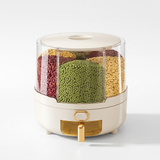 Velmora | Airtight Food Storage Container Large-Capacity 360° Rotating Design – Perfect For Grains And Cereal — product shot