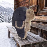 Trapper Winter Hat Windproof Faux Fur Lining – Unisex Adjustable Design — lifestyle