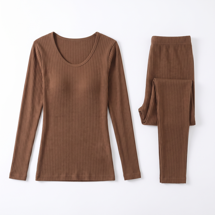 Base Layer Thermal Set Comfortable Breathable Fabric – Shaping Design For Women